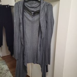 Gray cardigan